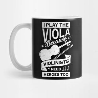 Funny Viola Player Instrument Violist Gift Mug